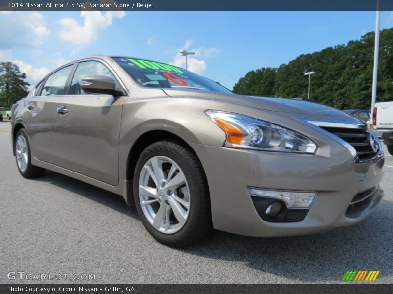 Saharan Stone / Beige 2014 Nissan Altima 2.5 SV