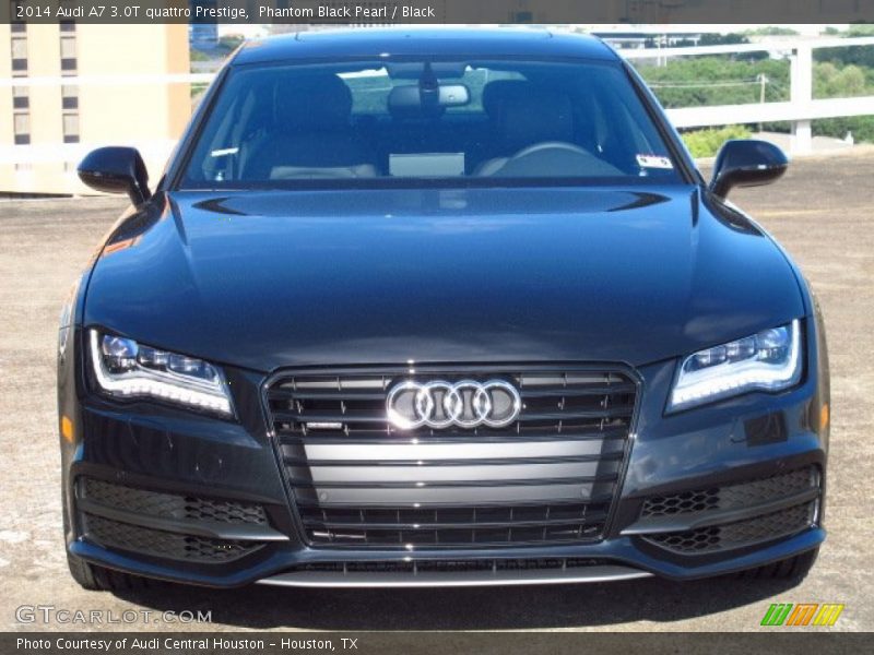 Phantom Black Pearl / Black 2014 Audi A7 3.0T quattro Prestige