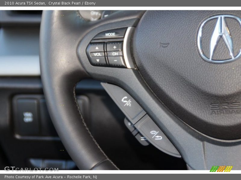 Crystal Black Pearl / Ebony 2010 Acura TSX Sedan