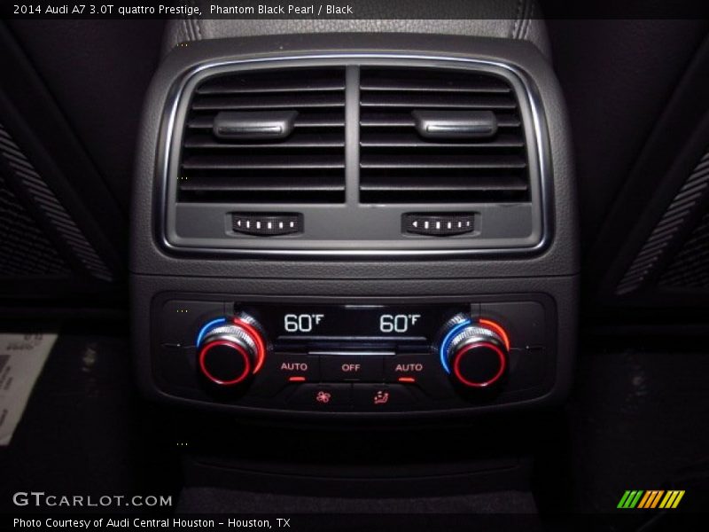 Phantom Black Pearl / Black 2014 Audi A7 3.0T quattro Prestige