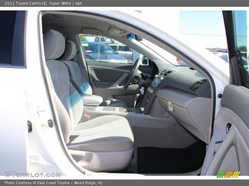 Super White / Ash 2011 Toyota Camry LE