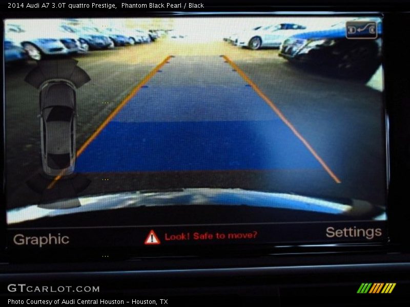 Phantom Black Pearl / Black 2014 Audi A7 3.0T quattro Prestige
