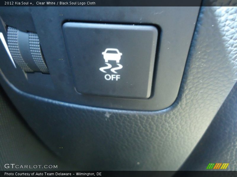 Clear White / Black Soul Logo Cloth 2012 Kia Soul +