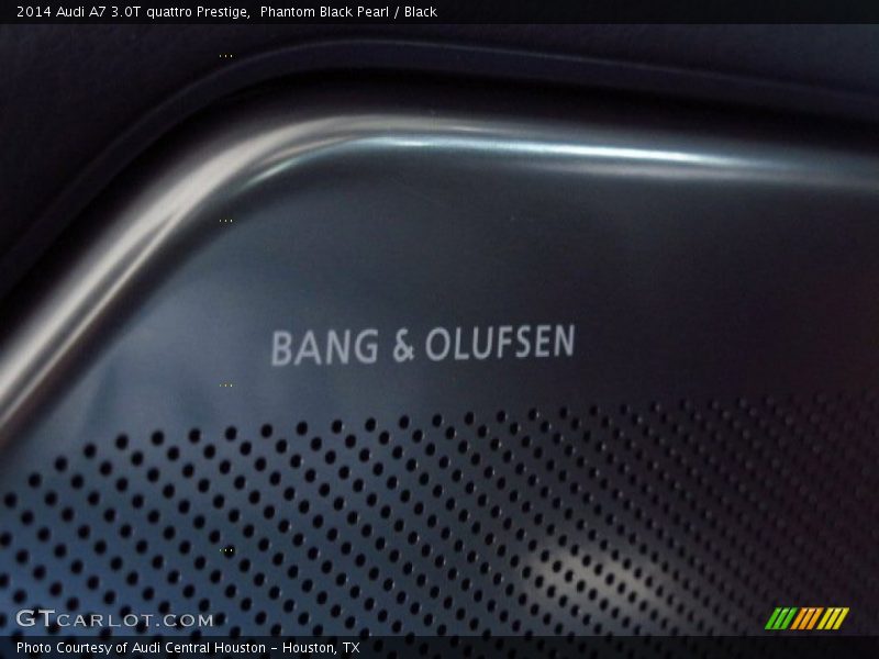 Phantom Black Pearl / Black 2014 Audi A7 3.0T quattro Prestige