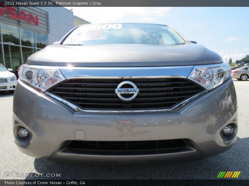 Platinum Graphite / Gray 2013 Nissan Quest 3.5 SV