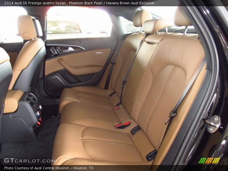 Rear Seat of 2014 S6 Prestige quattro Sedan