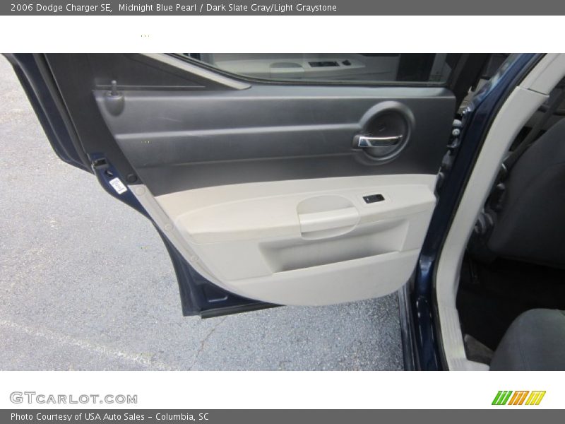 Midnight Blue Pearl / Dark Slate Gray/Light Graystone 2006 Dodge Charger SE
