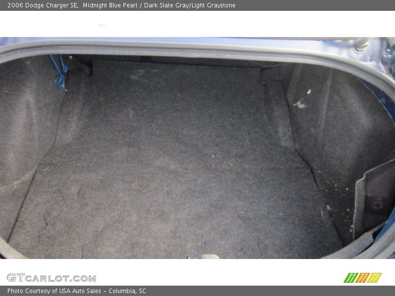 Midnight Blue Pearl / Dark Slate Gray/Light Graystone 2006 Dodge Charger SE