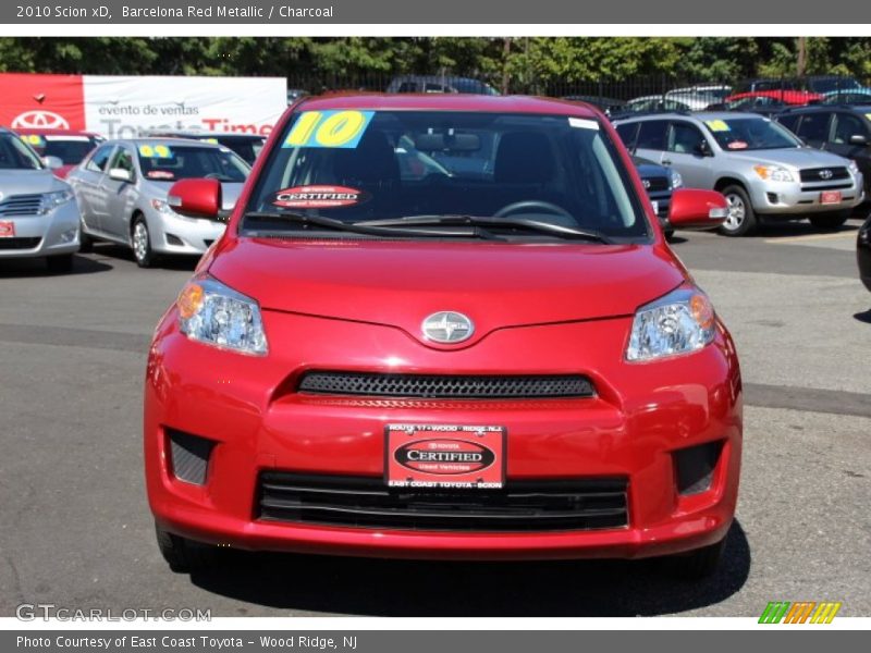 Barcelona Red Metallic / Charcoal 2010 Scion xD