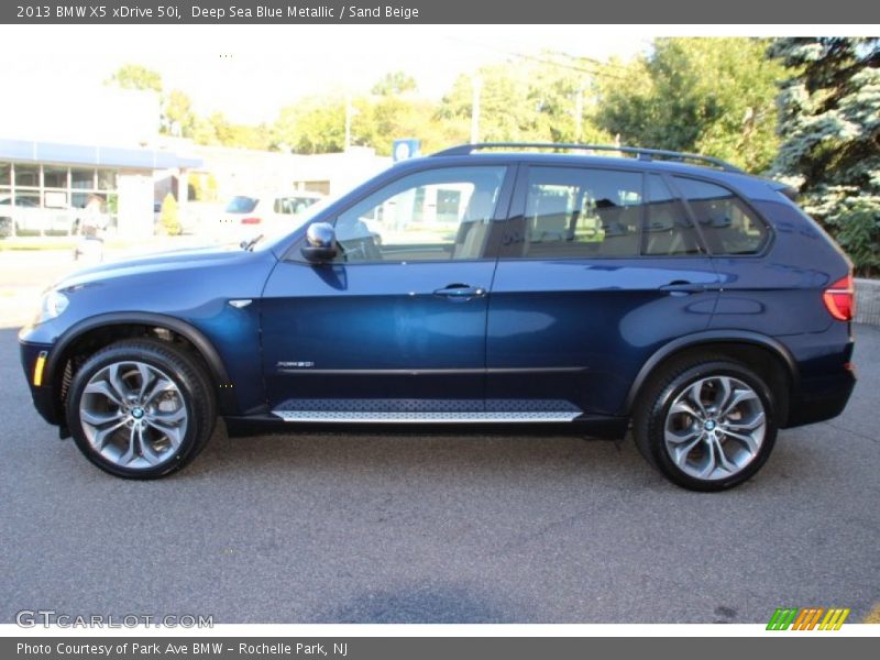  2013 X5 xDrive 50i Deep Sea Blue Metallic