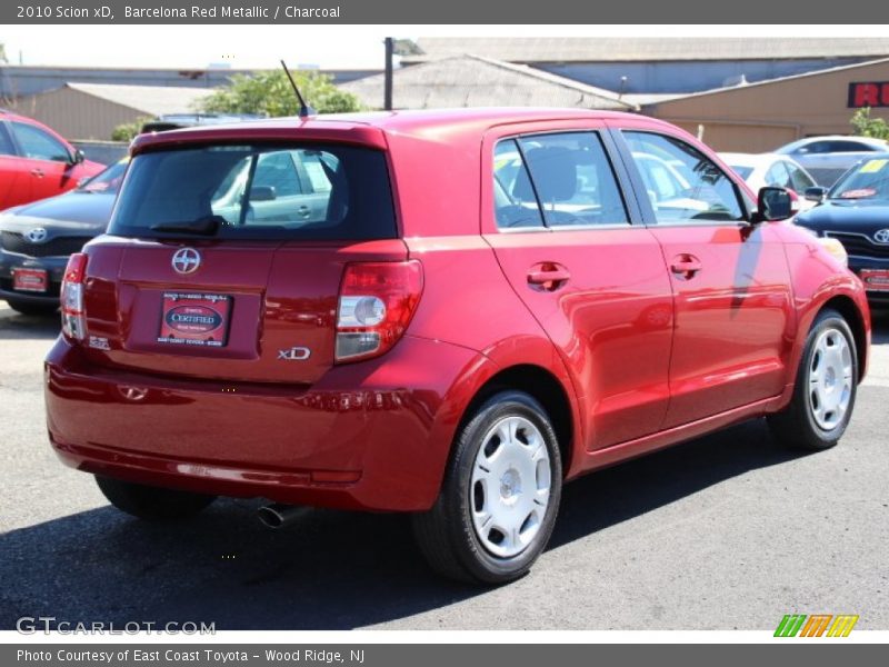 Barcelona Red Metallic / Charcoal 2010 Scion xD