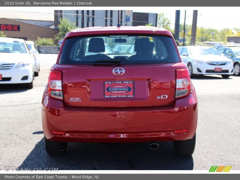 Barcelona Red Metallic / Charcoal 2010 Scion xD