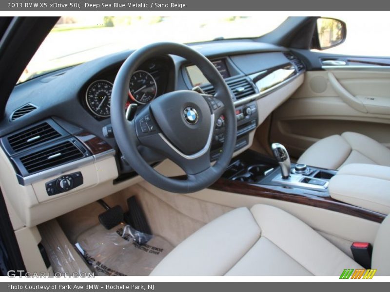  2013 X5 xDrive 50i Sand Beige Interior
