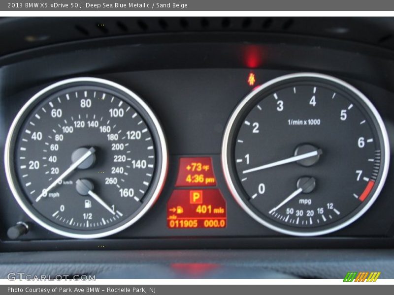  2013 X5 xDrive 50i xDrive 50i Gauges