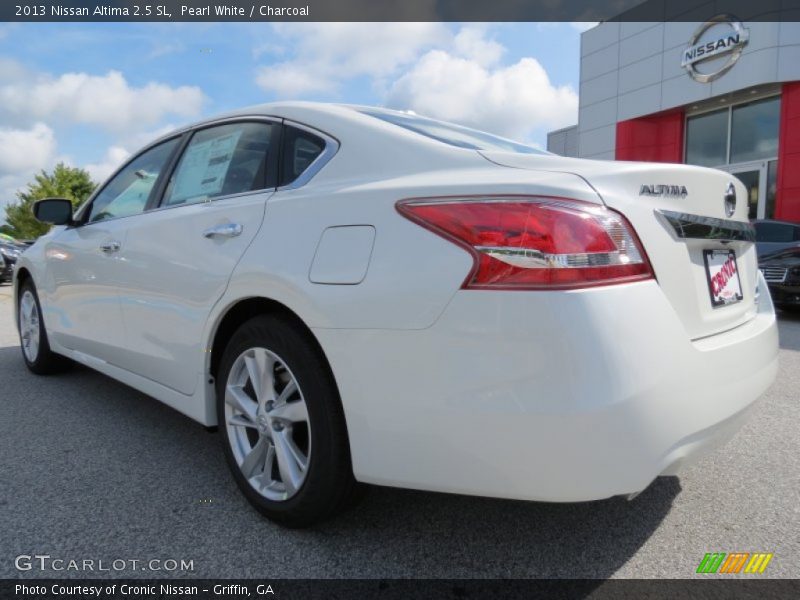 Pearl White / Charcoal 2013 Nissan Altima 2.5 SL
