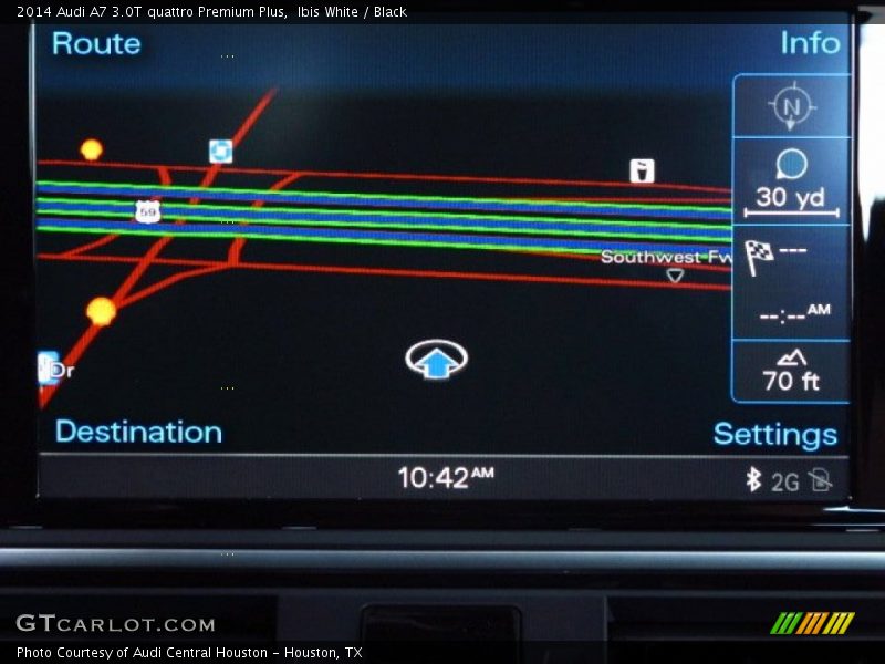 Navigation of 2014 A7 3.0T quattro Premium Plus