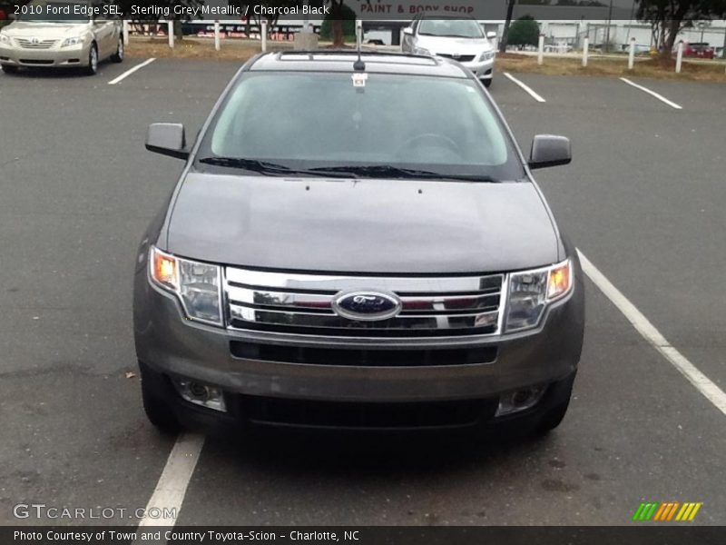 Sterling Grey Metallic / Charcoal Black 2010 Ford Edge SEL