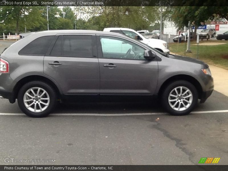 Sterling Grey Metallic / Charcoal Black 2010 Ford Edge SEL