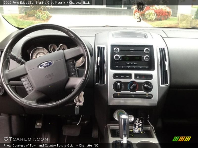 Sterling Grey Metallic / Charcoal Black 2010 Ford Edge SEL