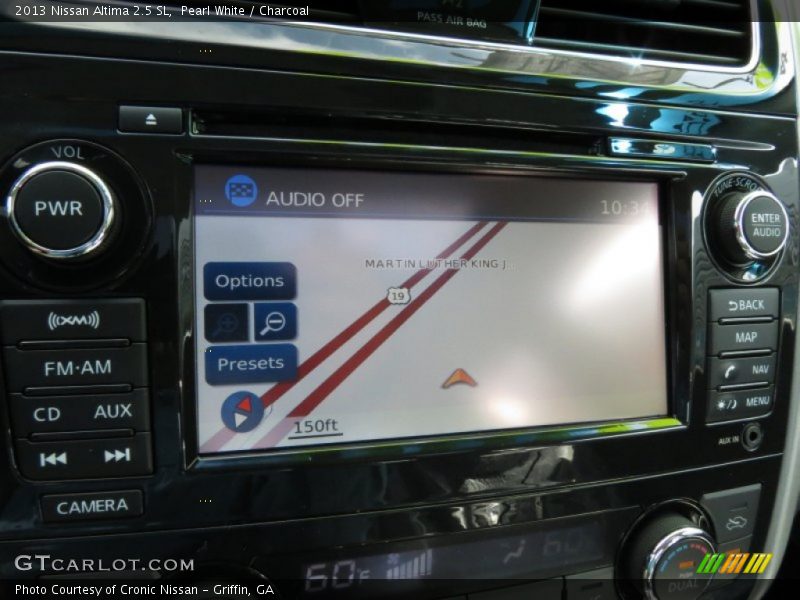 Pearl White / Charcoal 2013 Nissan Altima 2.5 SL