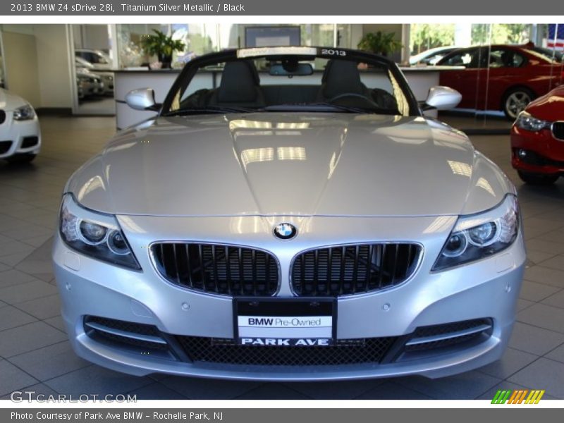 Titanium Silver Metallic / Black 2013 BMW Z4 sDrive 28i