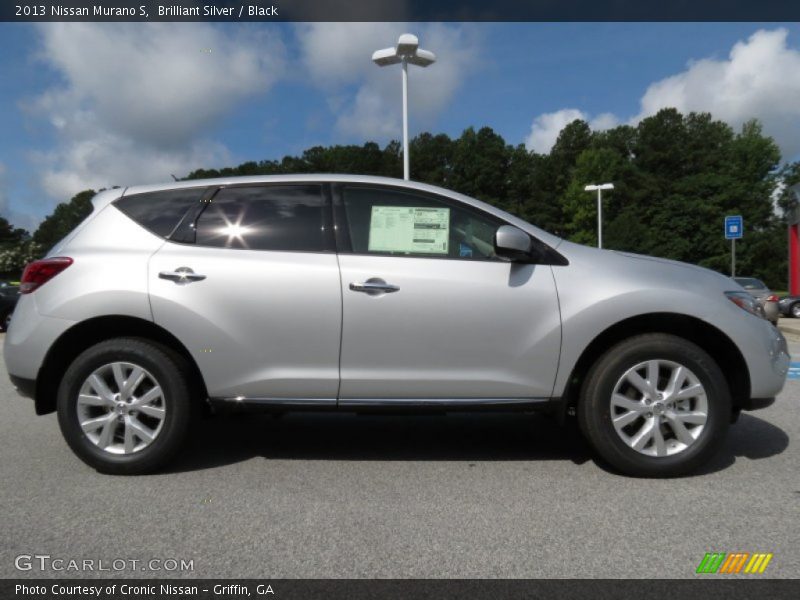 Brilliant Silver / Black 2013 Nissan Murano S