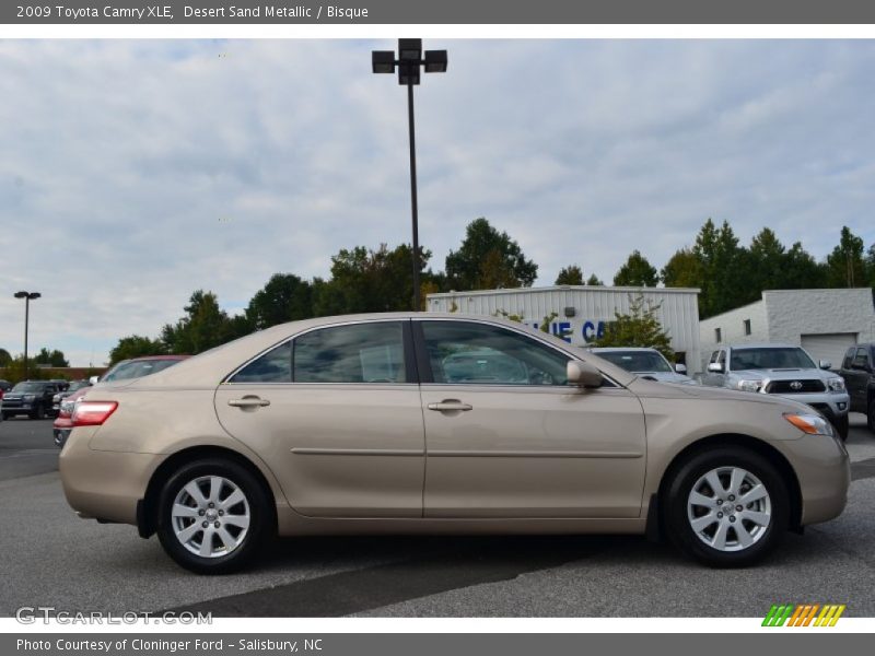 Desert Sand Metallic / Bisque 2009 Toyota Camry XLE