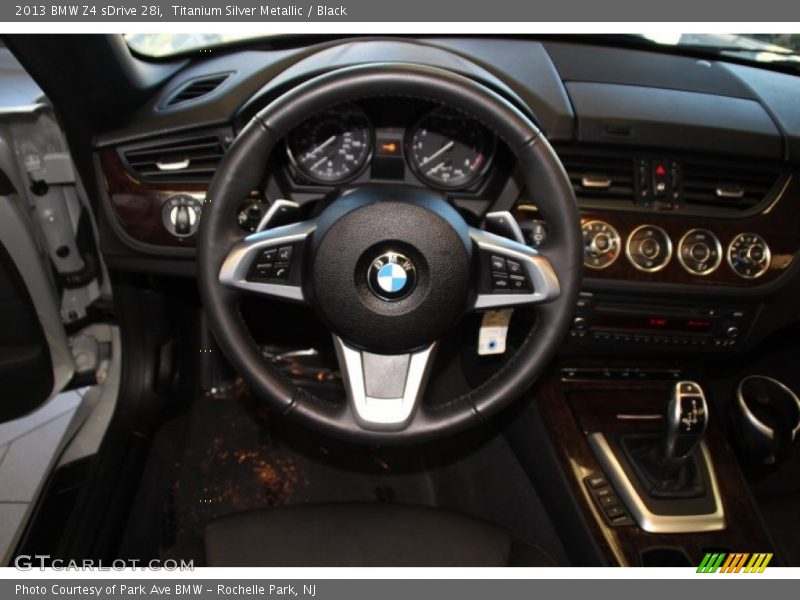 Titanium Silver Metallic / Black 2013 BMW Z4 sDrive 28i
