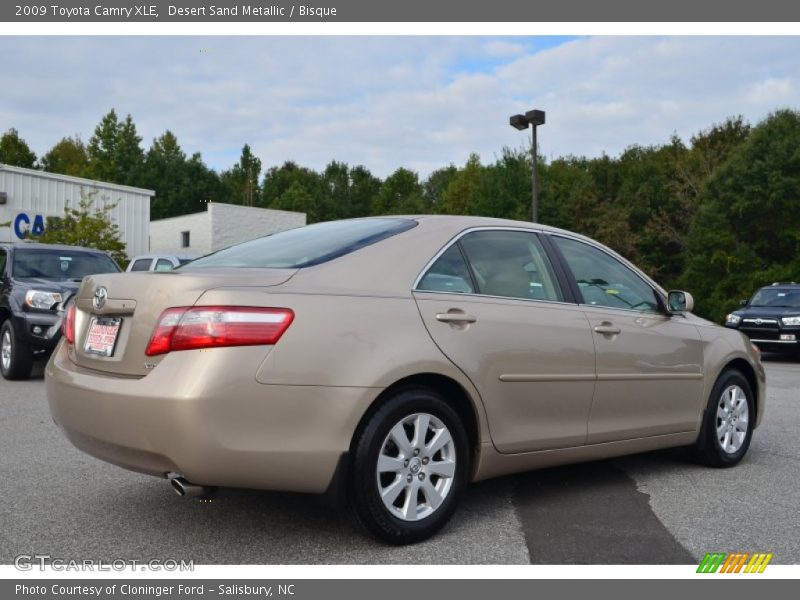 Desert Sand Metallic / Bisque 2009 Toyota Camry XLE
