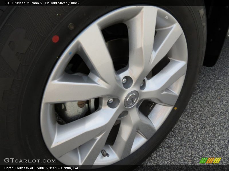 Brilliant Silver / Black 2013 Nissan Murano S