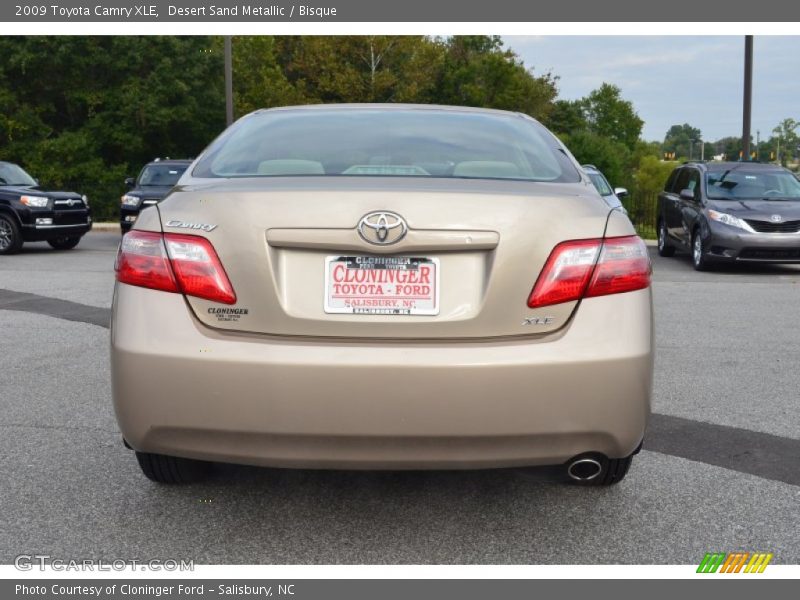 Desert Sand Metallic / Bisque 2009 Toyota Camry XLE