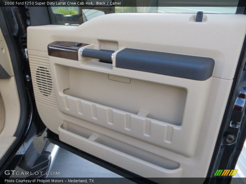 Black / Camel 2008 Ford F250 Super Duty Lariat Crew Cab 4x4