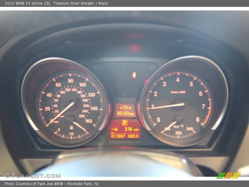 Titanium Silver Metallic / Black 2013 BMW Z4 sDrive 28i