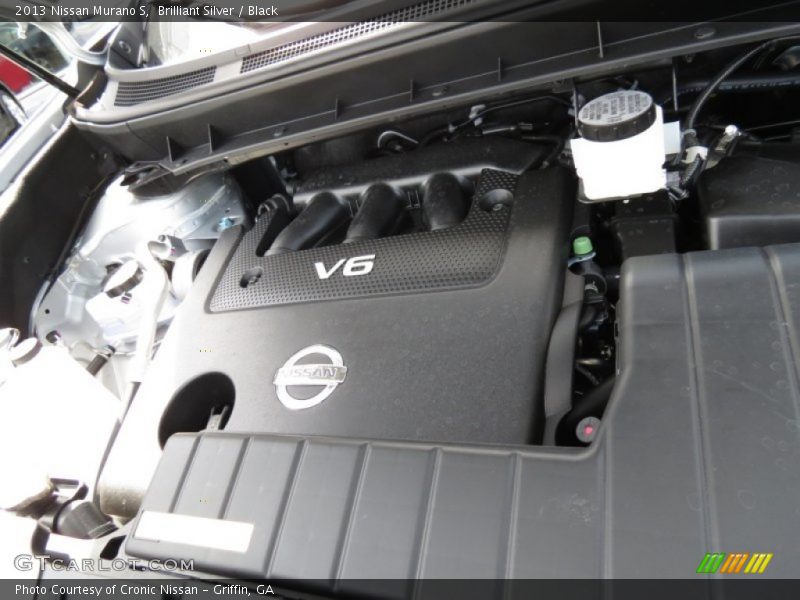 Brilliant Silver / Black 2013 Nissan Murano S