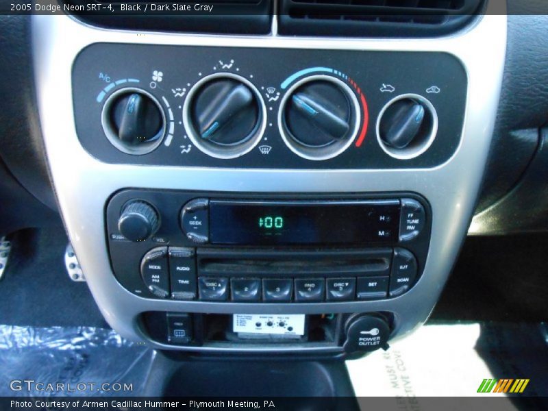 Controls of 2005 Neon SRT-4