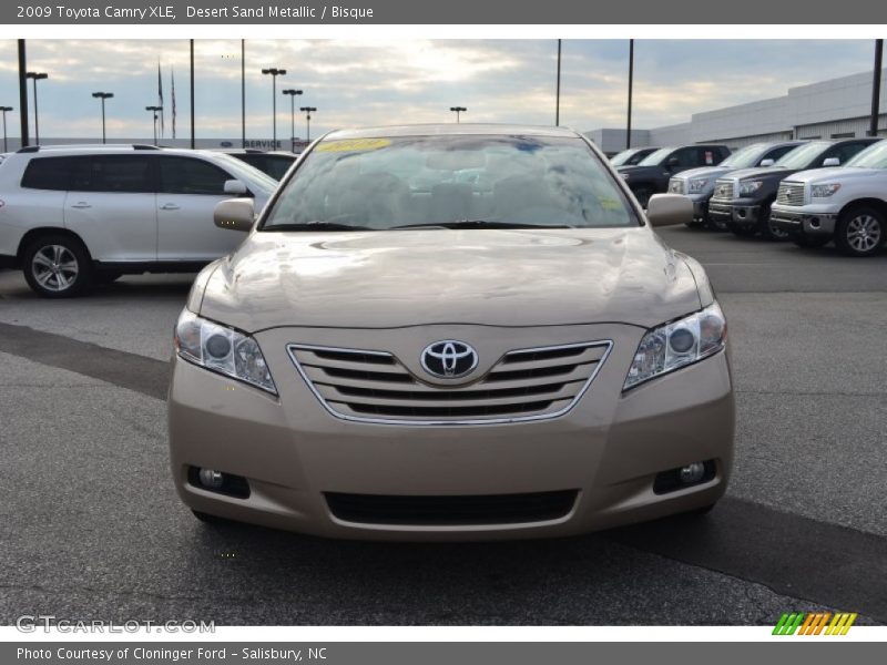 Desert Sand Metallic / Bisque 2009 Toyota Camry XLE