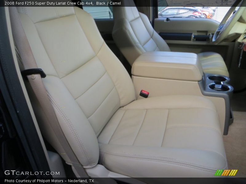 Black / Camel 2008 Ford F250 Super Duty Lariat Crew Cab 4x4