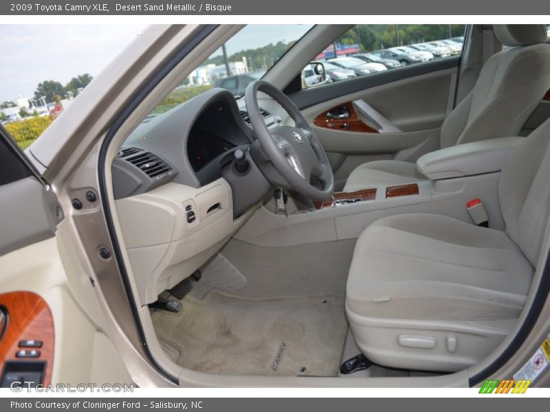 Desert Sand Metallic / Bisque 2009 Toyota Camry XLE