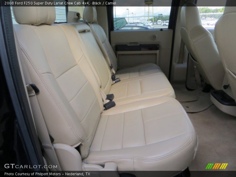 Black / Camel 2008 Ford F250 Super Duty Lariat Crew Cab 4x4