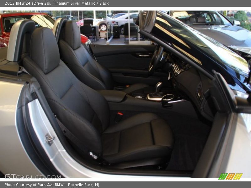Titanium Silver Metallic / Black 2013 BMW Z4 sDrive 28i