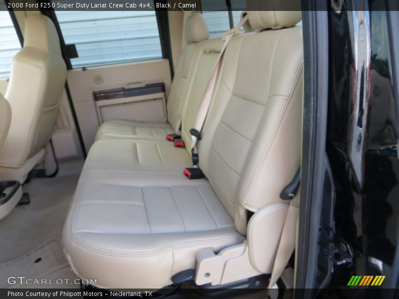 Black / Camel 2008 Ford F250 Super Duty Lariat Crew Cab 4x4