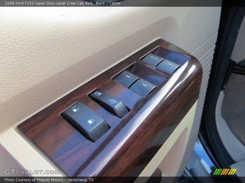 Black / Camel 2008 Ford F250 Super Duty Lariat Crew Cab 4x4