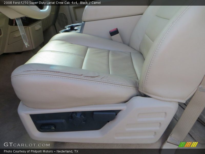 Black / Camel 2008 Ford F250 Super Duty Lariat Crew Cab 4x4