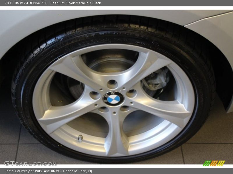 Titanium Silver Metallic / Black 2013 BMW Z4 sDrive 28i