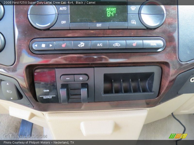 Black / Camel 2008 Ford F250 Super Duty Lariat Crew Cab 4x4