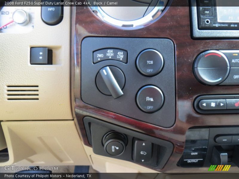 Black / Camel 2008 Ford F250 Super Duty Lariat Crew Cab 4x4
