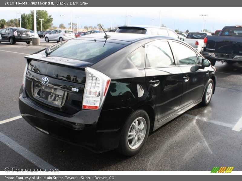 Black / Dark Gray 2010 Toyota Prius Hybrid II