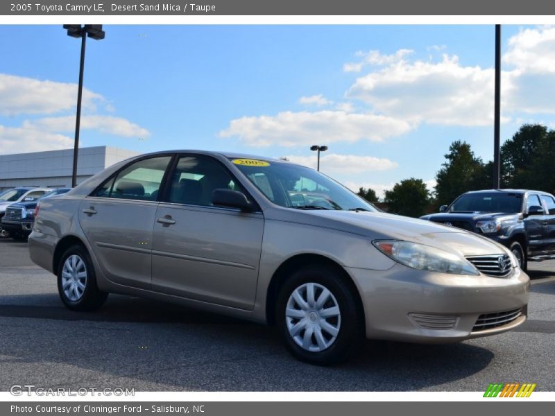 Desert Sand Mica / Taupe 2005 Toyota Camry LE
