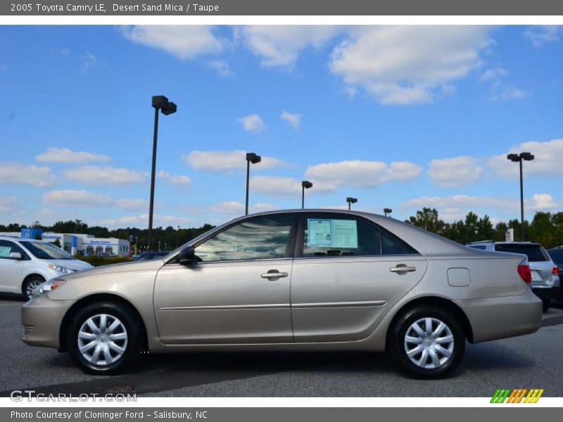 Desert Sand Mica / Taupe 2005 Toyota Camry LE
