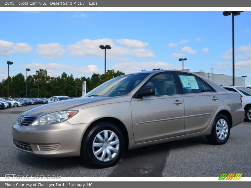 Desert Sand Mica / Taupe 2005 Toyota Camry LE